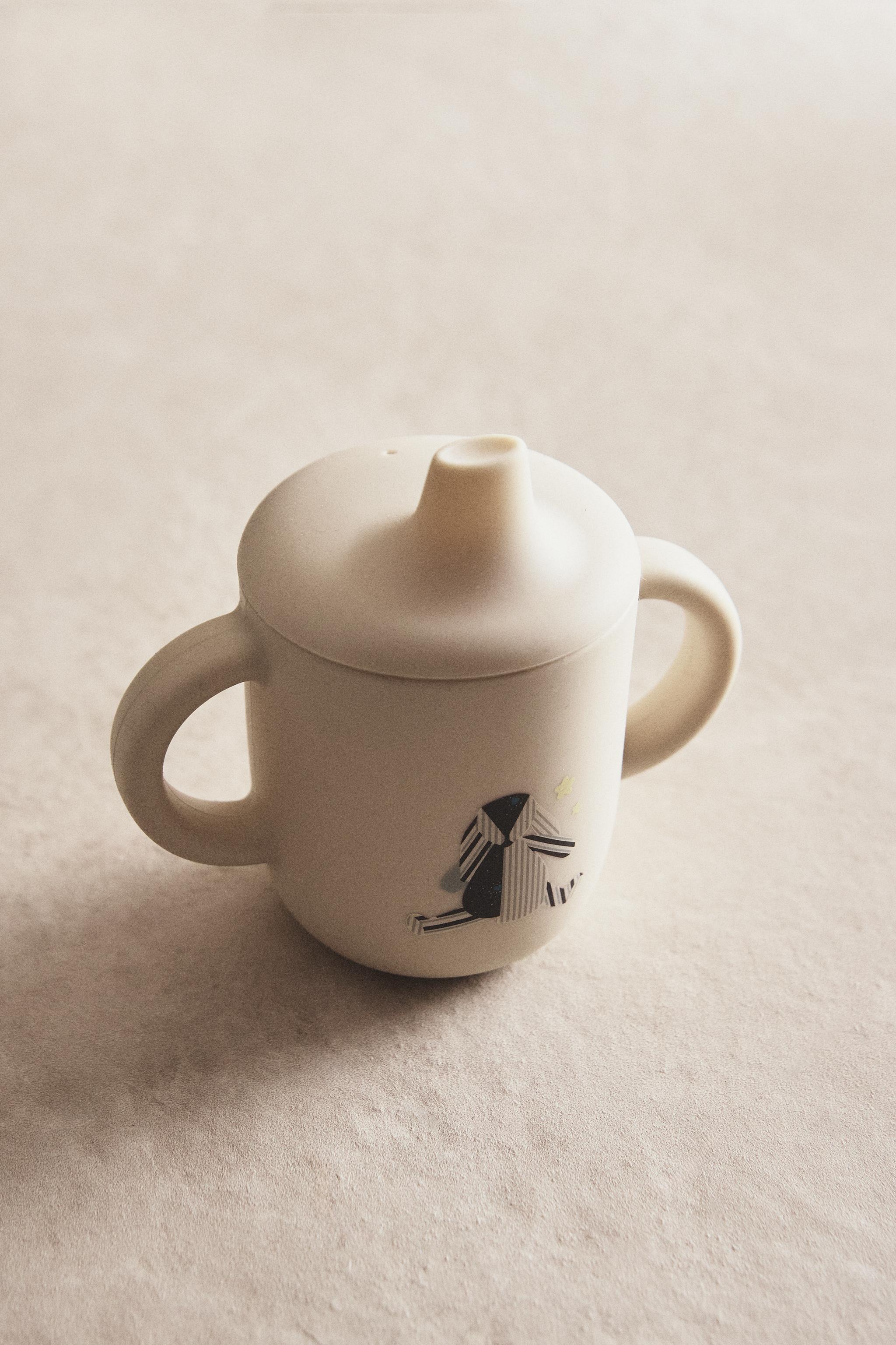 KIDS’ SILICONE RABBIT LEARNING TUMBLER